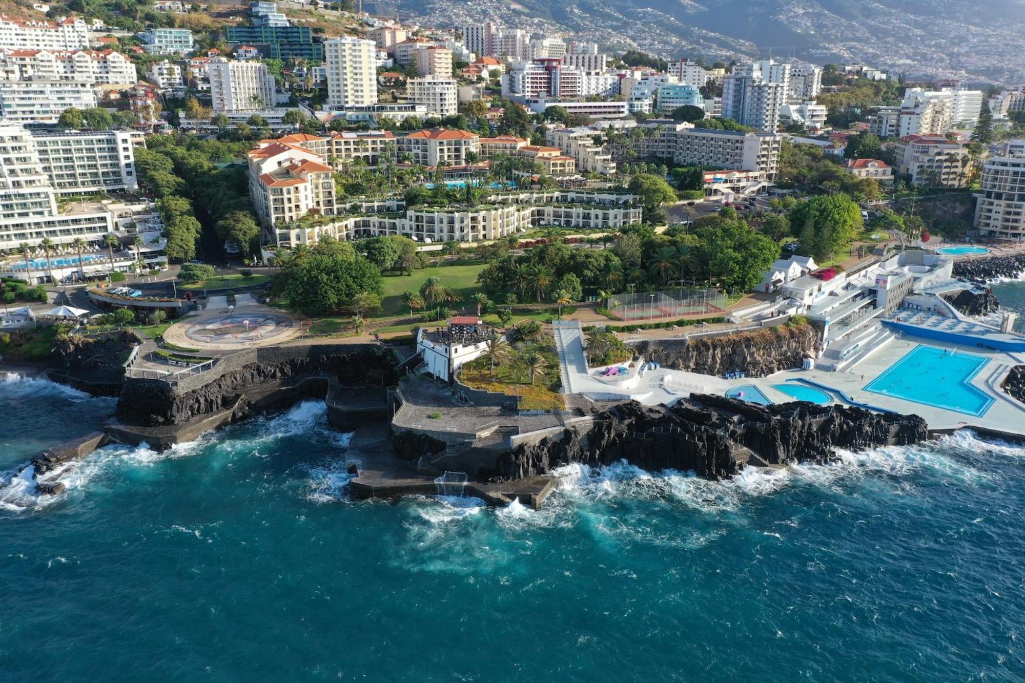 Oceanside Terrace Apartment By Holiday Rental Madeira Funchal  Exteriér fotografie